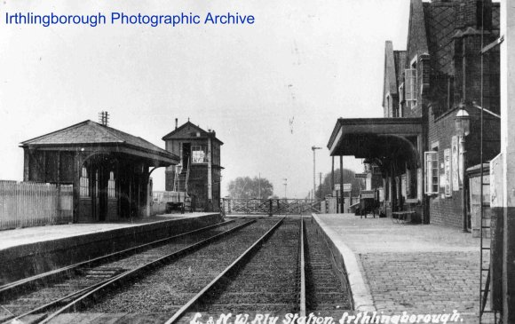 The Station.

Image courtesy of the Irthlingborough Photographic Archive.