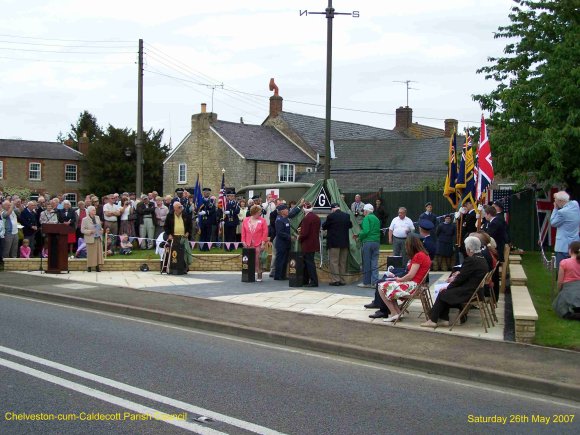 Uncovering the memorial and squadron posts